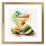 Cinco de Mayo Wall Art - Vibrant Margarita & Lime Mexican Fiesta Print