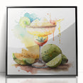 Cinco de Mayo Wall Art - Vibrant Margarita & Lime Mexican Fiesta Print