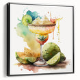 Cinco de Mayo Wall Art - Vibrant Margarita & Lime Mexican Fiesta Print