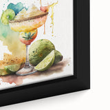Cinco de Mayo Wall Art - Vibrant Margarita & Lime Mexican Fiesta Print