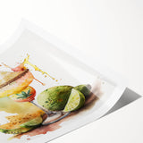 Cinco de Mayo Wall Art - Vibrant Margarita & Lime Mexican Fiesta Print