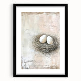 Elegant Easter Nest - Easter Wall Art, Easter Canvas Prints, Home Decor