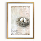 Elegant Easter Nest - Easter Wall Art, Easter Canvas Prints, Home Decor