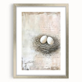 Elegant Easter Nest - Easter Wall Art, Easter Canvas Prints, Home Decor