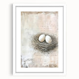 Elegant Easter Nest - Easter Wall Art, Easter Canvas Prints, Home Decor