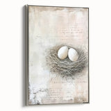 Elegant Easter Nest - Easter Wall Art, Easter Canvas Prints, Home Decor