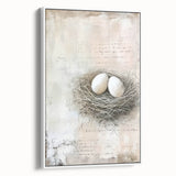 Elegant Easter Nest - Easter Wall Art, Easter Canvas Prints, Home Decor