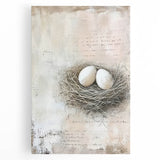 Elegant Easter Nest - Easter Wall Art, Easter Canvas Prints, Home Decor