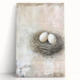 Elegant Easter Nest - Easter Wall Art, Easter Canvas Prints, Home Decor