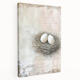 Elegant Easter Nest - Easter Wall Art, Easter Canvas Prints, Home Decor