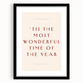 Tis the Most Wonderful Time - New Year Wall Art Print
