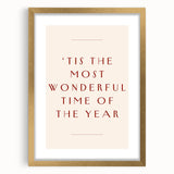 Tis the Most Wonderful Time - New Year Wall Art Print