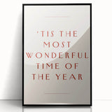Tis the Most Wonderful Time - New Year Wall Art Print