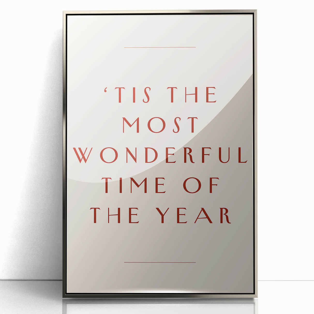 Tis the Most Wonderful Time - New Year Wall Art Print