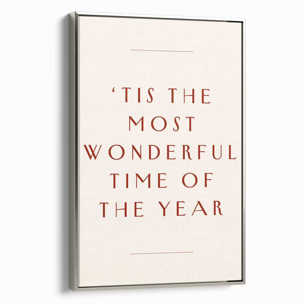 Tis the Most Wonderful Time - New Year Wall Art Print