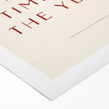 Tis the Most Wonderful Time - New Year Wall Art Print