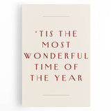 Tis the Most Wonderful Time - New Year Wall Art Print
