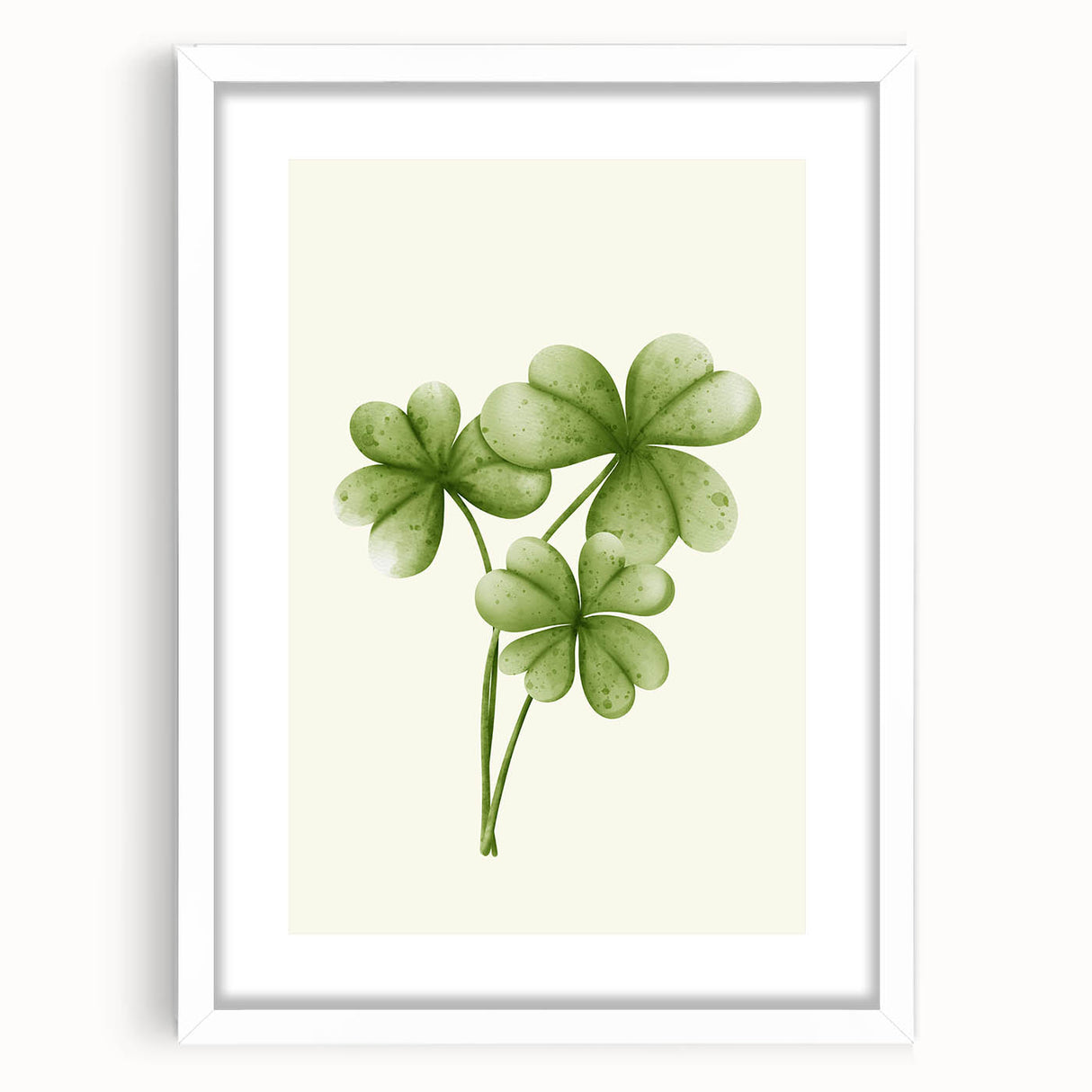 Lucky Shamrock St. Patrick’s Day Wall Art – Irish Celtic Decor