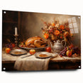 Elegant Thanksgiving Wall Art - Festive Harvest Canvas Decor