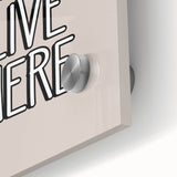 Cool Kids Live Here - Boys Room Wall Art Kids Wall Art Prints