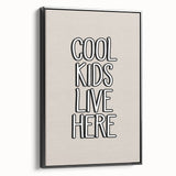 Cool Kids Live Here - Boys Room Wall Art Kids Wall Art Prints