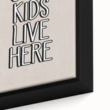 Cool Kids Live Here - Boys Room Wall Art Kids Wall Art Prints