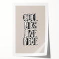 Cool Kids Live Here - Boys Room Wall Art Kids Wall Art Prints