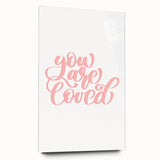 You Are Loved Girls Room Wall Art – Nursery and Kids Decor