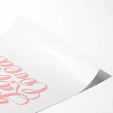 You Are Loved Girls Room Wall Art – Nursery and Kids Decor