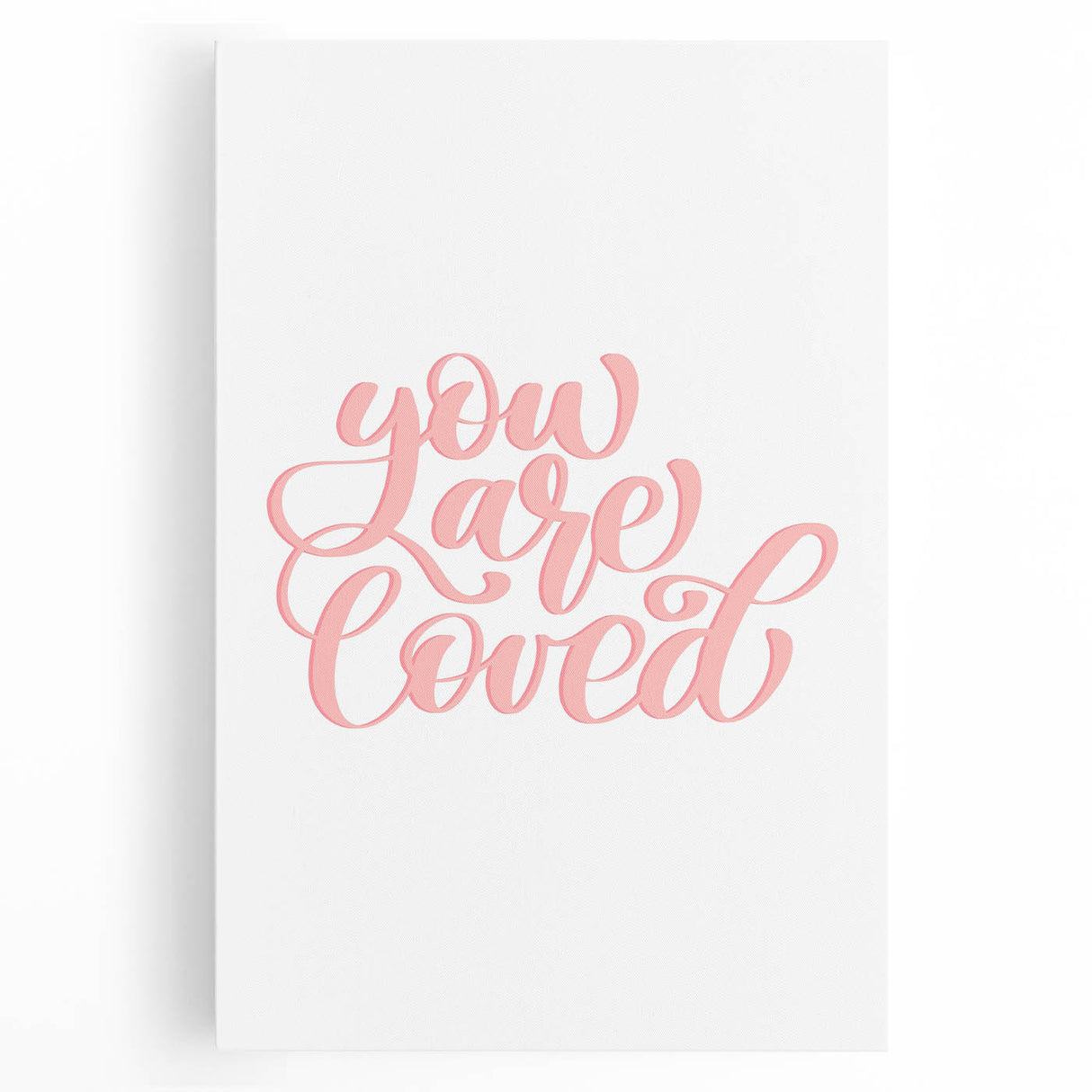 You Are Loved Girls Room Wall Art – Nursery and Kids Decor