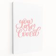 You Are Loved Girls Room Wall Art – Nursery and Kids Decor