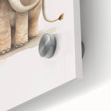 Adorable Baby Elephant Nursery Wall Art - Baby Room Decor Print