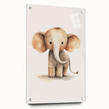 Adorable Baby Elephant Nursery Wall Art - Baby Room Decor Print