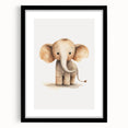 Adorable Baby Elephant Nursery Wall Art - Baby Room Decor Print