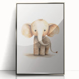 Adorable Baby Elephant Nursery Wall Art - Baby Room Decor Print