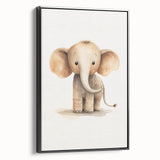 Adorable Baby Elephant Nursery Wall Art - Baby Room Decor Print
