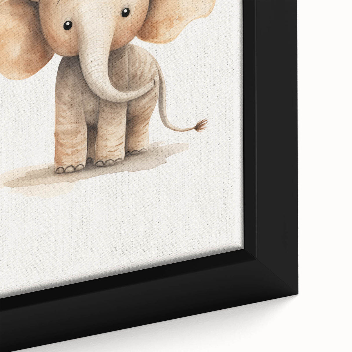Adorable Baby Elephant Nursery Wall Art - Baby Room Decor Print