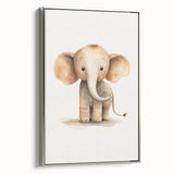 Adorable Baby Elephant Nursery Wall Art - Baby Room Decor Print