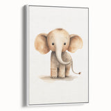 Adorable Baby Elephant Nursery Wall Art - Baby Room Decor Print