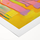 Kids Room Wall Art - Pink Elephant Nursery Wall Art Print