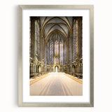 Medieval Wall Art - Gothic Sainte-Chapelle Interior Historic Print