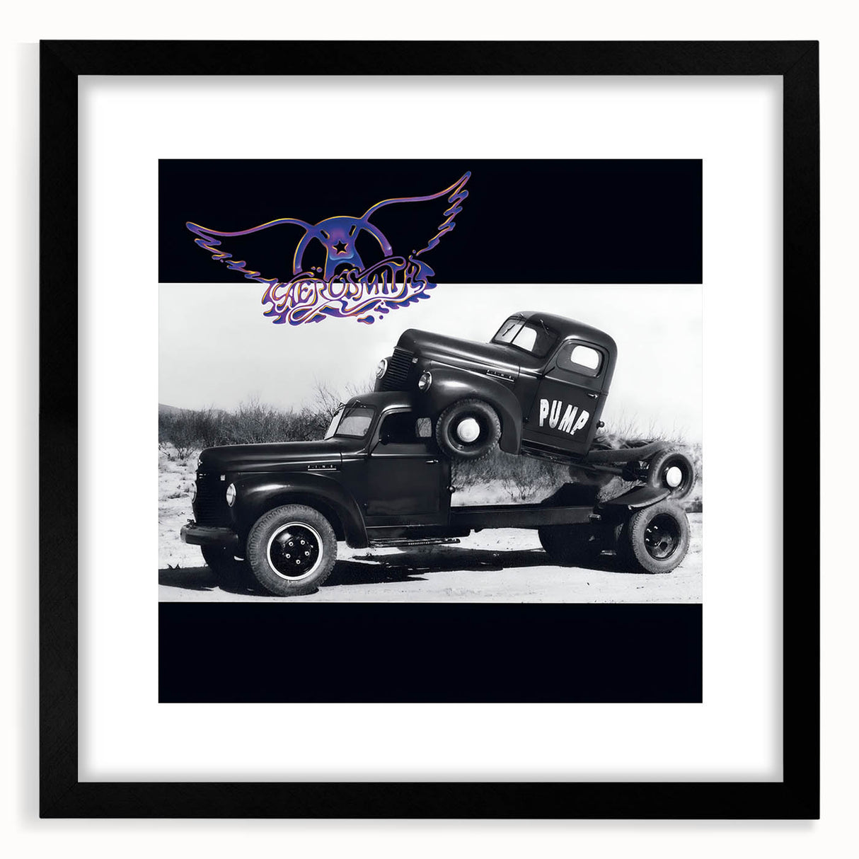 Retro Wall Art – Aerosmith Pump Album Cover Canvas Print