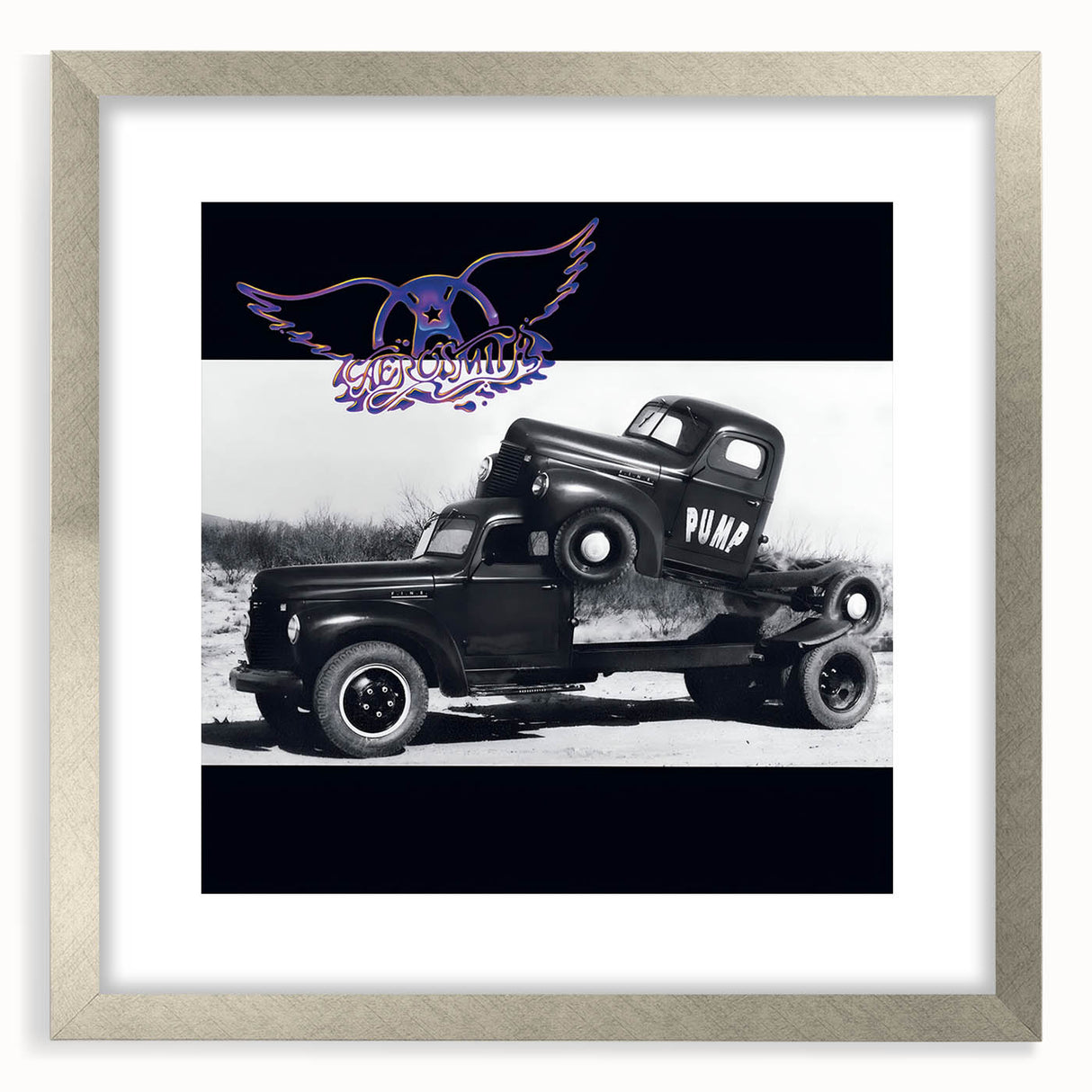 Retro Wall Art – Aerosmith Pump Album Cover Canvas Print