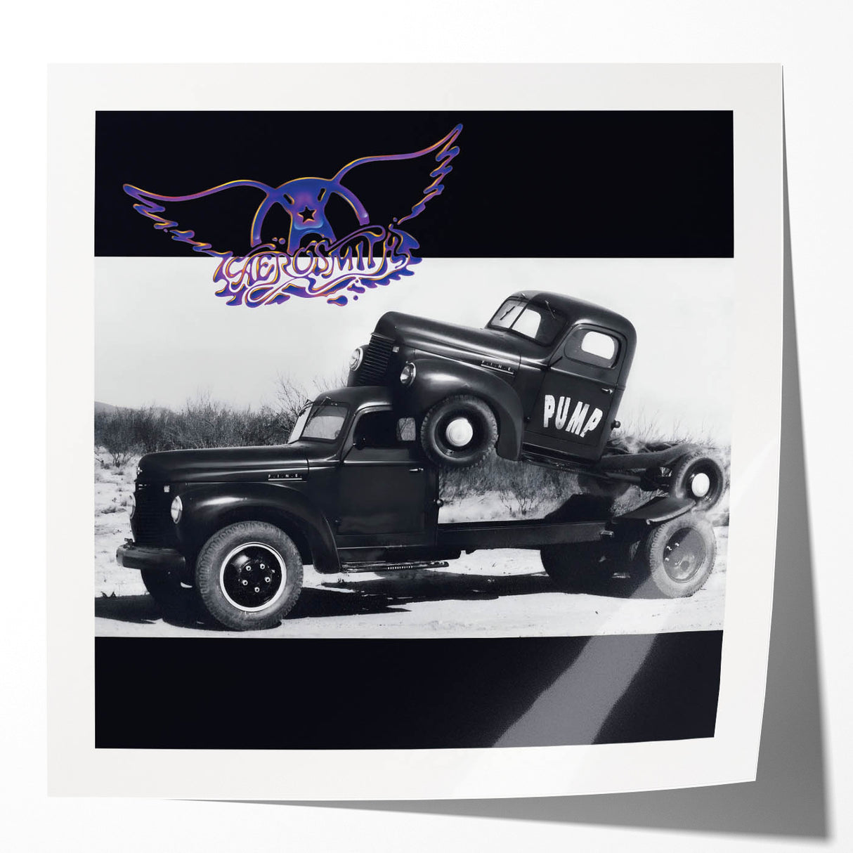 Retro Wall Art – Aerosmith Pump Album Cover Canvas Print