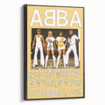 Retro ABBA Concert Poster – Vintage Print for Retro Wall Art