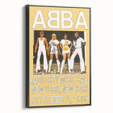 Retro ABBA Concert Poster – Vintage Print for Retro Wall Art