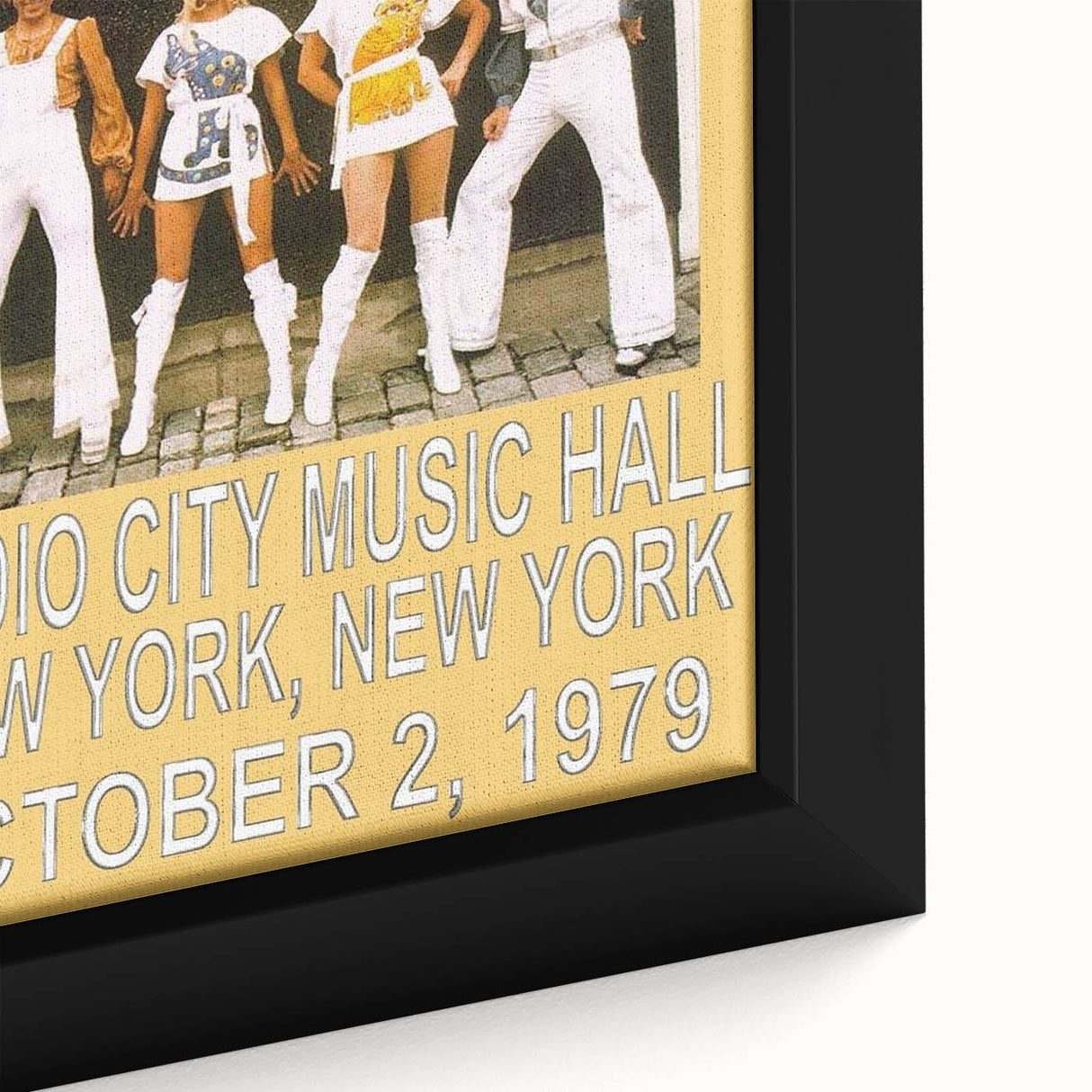 Retro ABBA Concert Poster – Vintage Print for Retro Wall Art