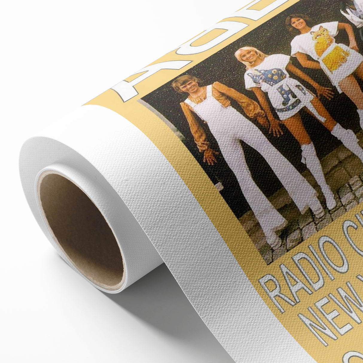 Retro ABBA Concert Poster – Vintage Print for Retro Wall Art