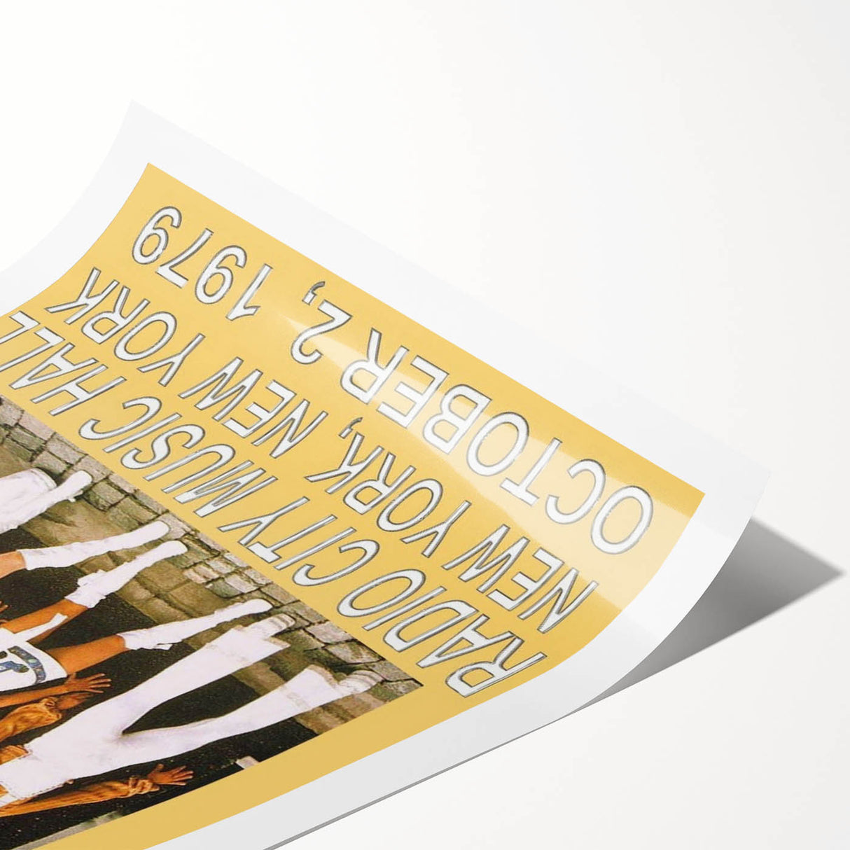 Retro ABBA Concert Poster – Vintage Print for Retro Wall Art