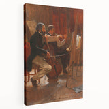 Classical Realism Art Print: "The Studio" by Winslow Homer